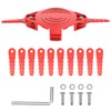 RISELION Weed Eater Bladed Head Compatible with Craftsman String Trimmer