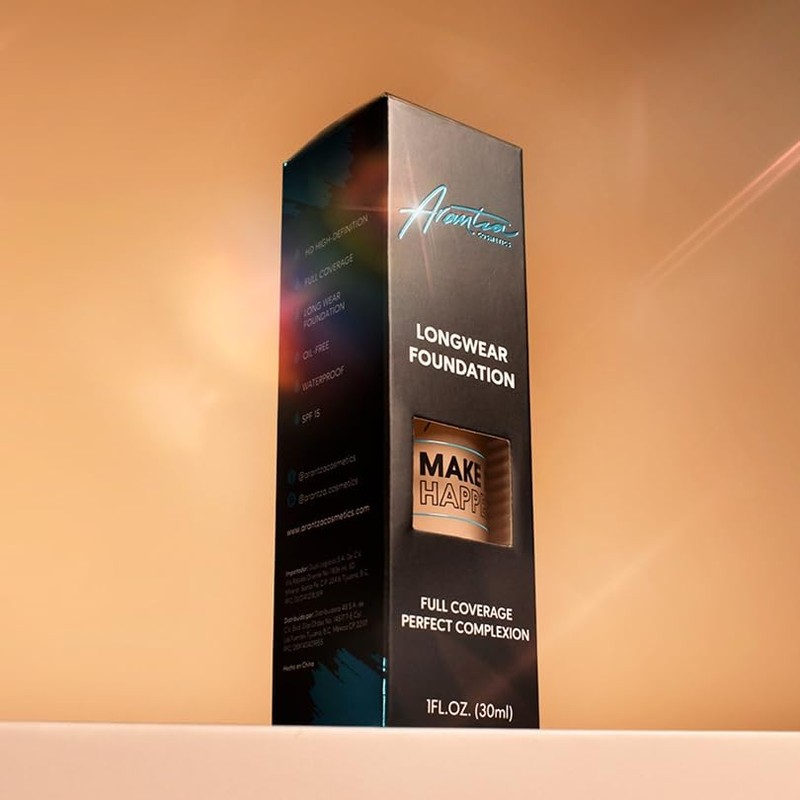 ARANTZA COSMÉTICOS Base de Maquillaje con Efecto HD de Larga