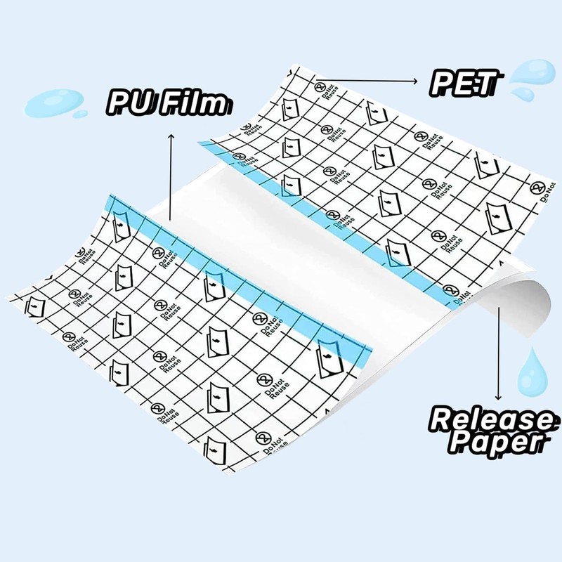 Tattoo Aftercare Waterproof Bandages 6" x2.2 Yard - Lyuxzad Waterproof