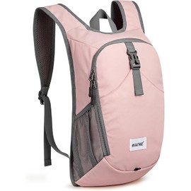 G4Free 10L Senderismo Mochila de Viaje, Ligero Pequeño Senderismo Daypack, Pequeño Viaje al aire libre Bolsa de lona convertible