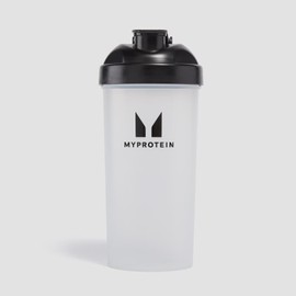 Myprotein Shaker Bottle - Black/Clear 600ml, with Mix Ball, Smooth Protein Shakes, Protein Blends, On Go Shaker, Lump Free Protein Shakes, Odourless