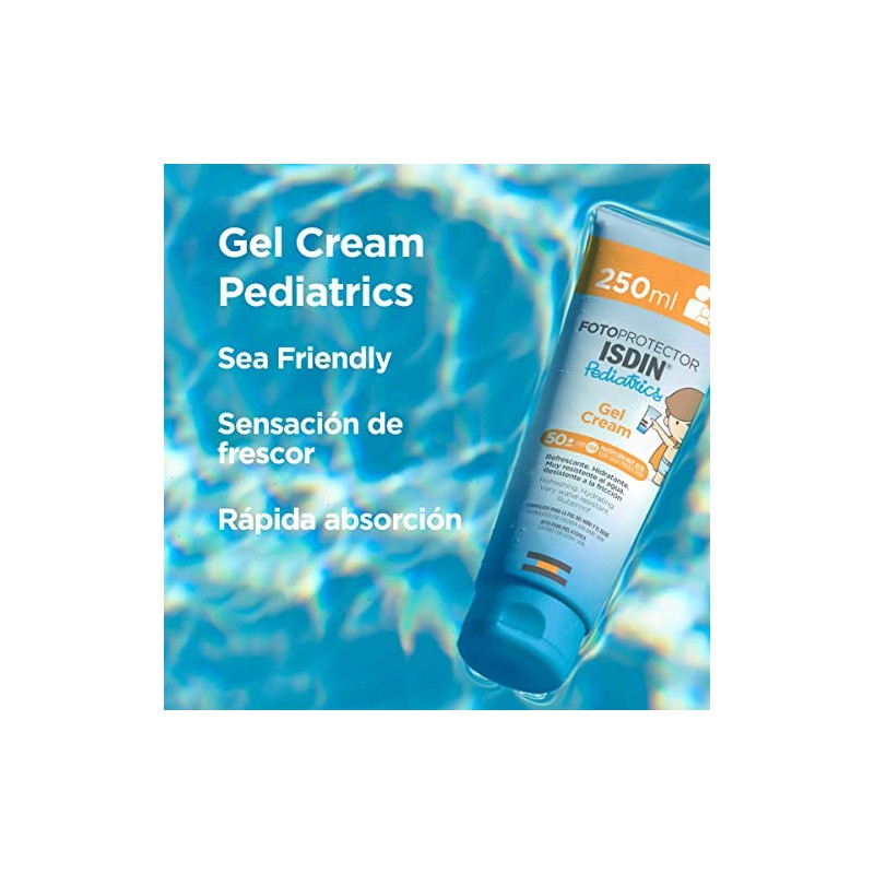 Isdin Fotoprotector Pediatrics Gel Cream Spf Protector Solar Corporal Niños