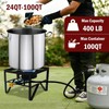 Sonret Single Burner Propane gas Stove-Square outdoor propane burner heavy