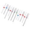 12pcs Ceramic Milling Cutter Drill Bit Electric Grinding Hine Milling