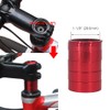 Saipor 9PCS Bicycle Headset Spacer Kit with Stem Top Cap,