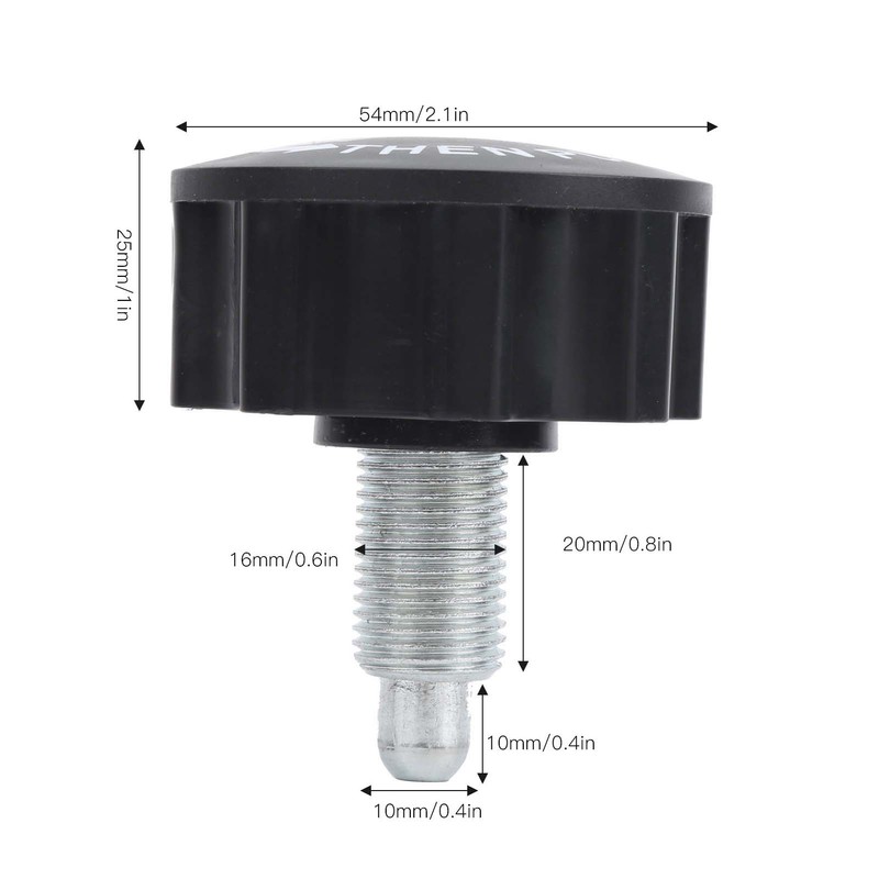 5pcs Fitness Pop Pull Pin Knob M16 Exercise Training Machines