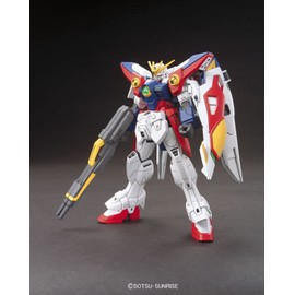Bandai Hobby HGAC Wing Gundam Zero Model Kit (1/144 Scale)