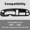 PIT66 Dash Board Bezel Cover w/Vents Compatible with 1998-2002 Dodge