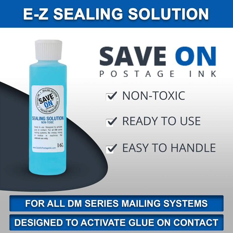 Save On Postage Ink 601-0 EZ Seal Sealing Solution Compatible
