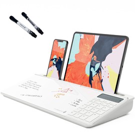 DeskBoard Buddy (White with Calculator)