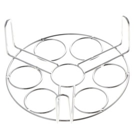 hobbyme Egg Steamer Rack, Egg Rack Steamer Trivet Basket Stand for Pot 3 Quart Accessories and Pressure Cooker 3 Qt Accessories, Stainless Steel - 1 Pack