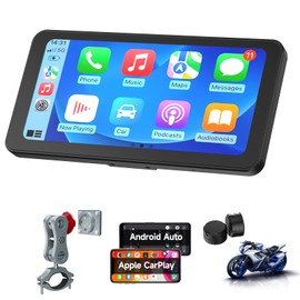 Spedal CL871pro 6.25" Motorcycle CarPlay ＆ Android Auto Screen, TPMS, Quick-Release Anti-Theft Mount, Full Body Waterproof, GPS Navigation for Motorbike, Bluetooth, Siri/G00gle Assistant