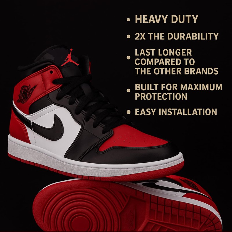4 Pack - Heavy Duty Premium Quality Sole Protector Shoe