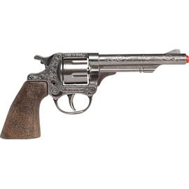 Gonher 80/0 - Revolver Cowboy 8-Schuss 20 cm silber
