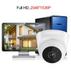 Household White Infrared IR Smart Camera Home Monitoring Device 2048*1536P