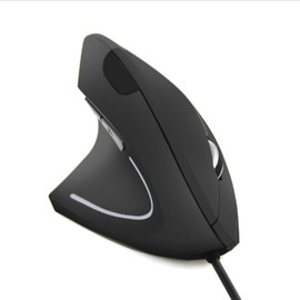 Ergonomic Mouse Left Hand,Vertical USB Wired Mouse Left-Handed Mice,3 Adjustable Resolution (800/1200/1600),USB Optical Gaming Office Mouse for PC Laptop Computer Desktop Mac Specially for Lefty