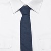 DonDon Men's Tie 6 cm Cotton Plain Checked and Polka
