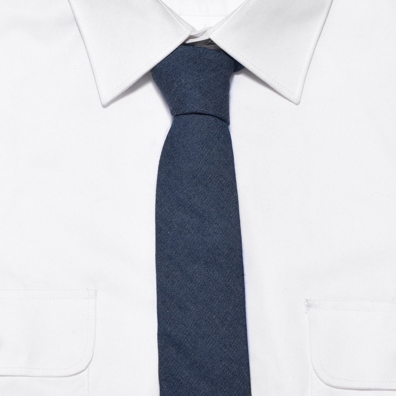 DonDon Men's Tie 6 cm Cotton Plain Checked and Polka