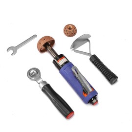 POWER AERO NOVIA Pneumatic Tire Buffer Full Kit,Tire Buffing Wheel 55mm,42mm with Tire Patch Roller and Tire Scraper