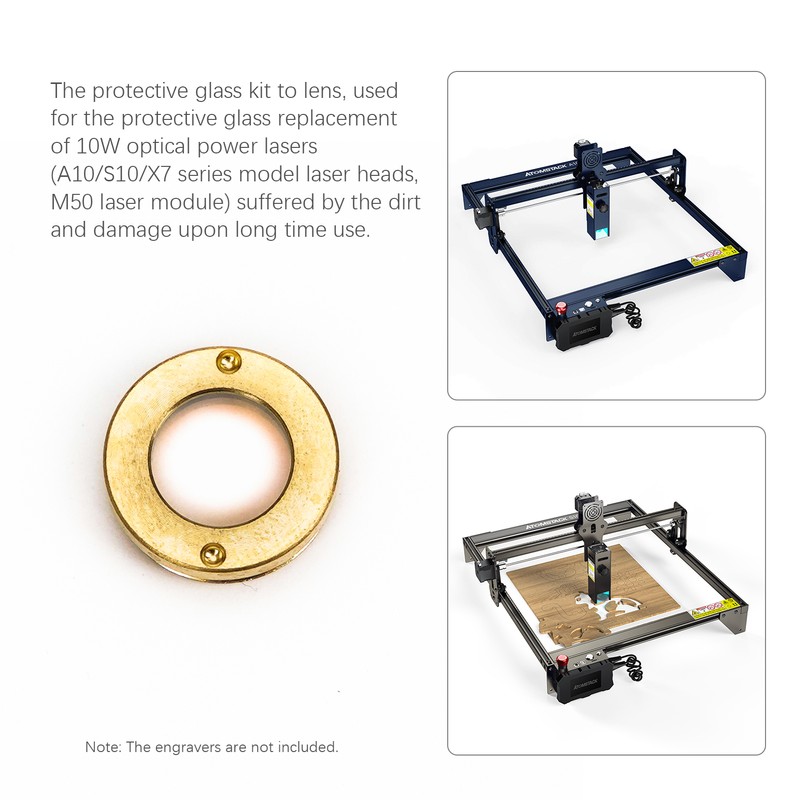 Atomstack Laser Engraver Window Lens 10W Laser Engraving Machine Replacement