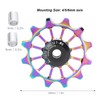 01 02 015 Bicycle Rear Derailleur Guide Wheel, Ceramic Bearing