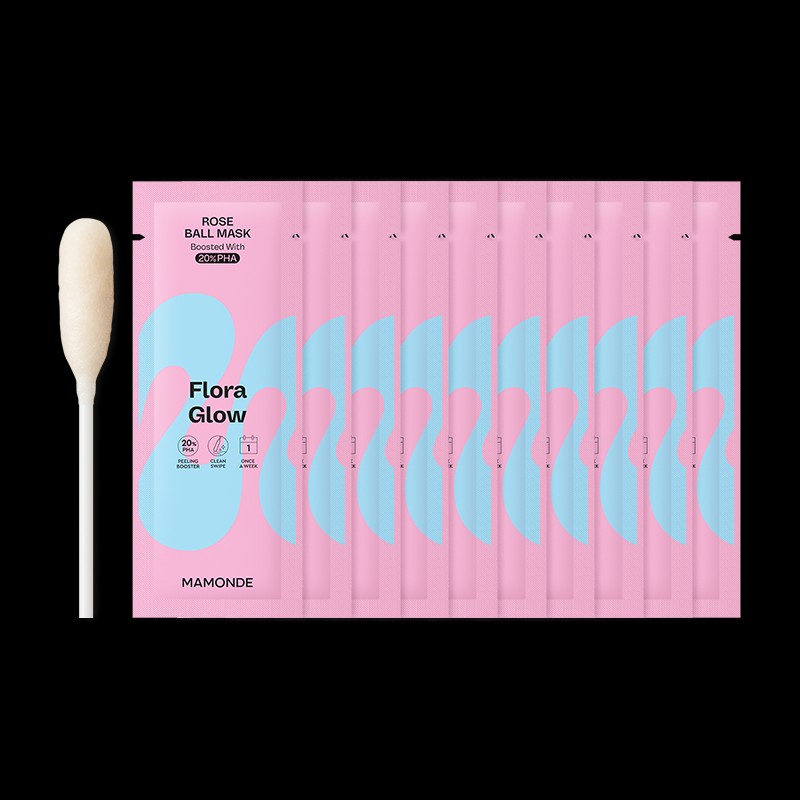 Mamonde [마몽드][10개입] 플로라글로우 로즈 볼마스크 [Mamonde][10 pieces] Flora Glow Rose