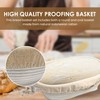 Premium Bread Banneton Proofing Basket Set of 2, 10 inch