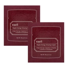 Klairs 클레어스 메이플 에너지 인퓨징 크림 60g 2개 디어 클레어스 진액크림 Clears Maple Energy Infusing Cream 60g 2pcs Dear Klairs Essence Cream