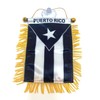 Puerto Rico flags Black hanging home & auto Decoration accessories