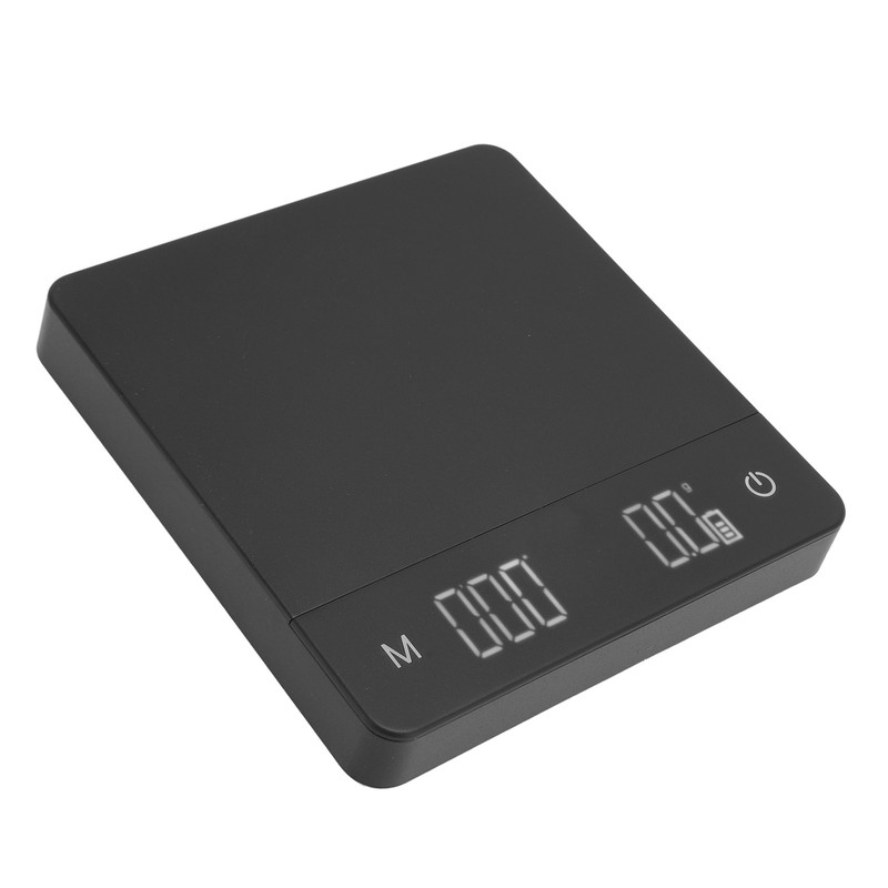 Digital Coffee Scale with Timer USB Rechargeable 0.1g High Accuracy