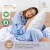 Flax Linen Egg White Pillowcases 2 Pack (1 Pair), 400