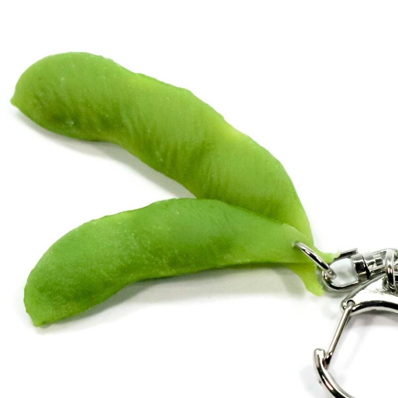 Coconut Accessories 015TK Food Sample Key Holder, Edamame That You