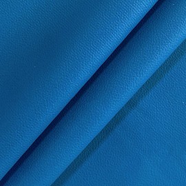Blue Soft Faux Leather Fabric 0.5mm Pleather Marine Vinyl Fabric for Home Furniture Upholstery Sofa, Car Seat, Sewing Crafts, DIY Handicrafts, 100x160cm