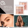 Pink Eyeshadow Palette, Matte Long Lasting Nude Brown White Eye