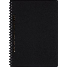 KOKUYO notebook soft ring business 70 sheets A5 square ruled black ス-SV437S5-D