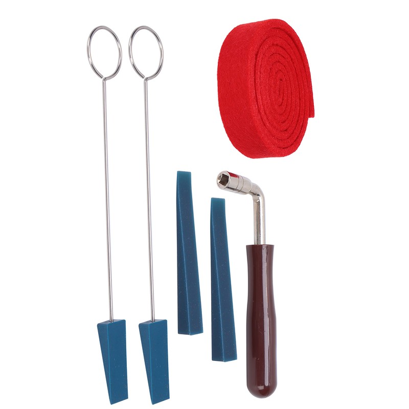 Piano Tuning Tool Temperament Strip Pin Wrench Mutes Musical Instrument