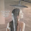 Rain Showerhead, 10 Inch Square Shower Head, Made from 304