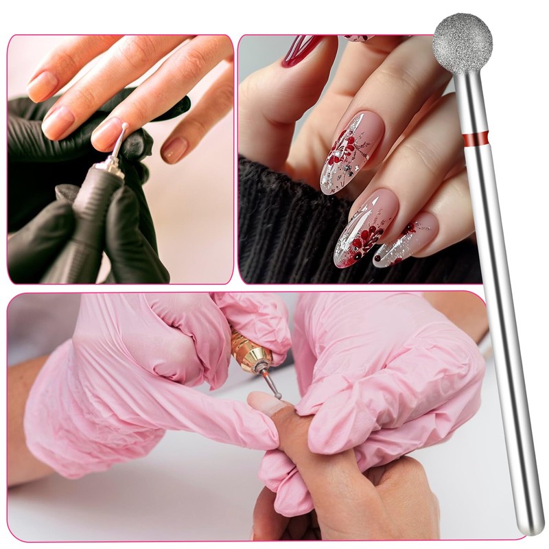 5Pcs Cuticle Bit For Nail Drill Bits Nails Cuticle Drill