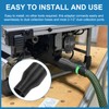 27mm Hose Adapter for 2-1/2" Dust Collection Ports Replacement for