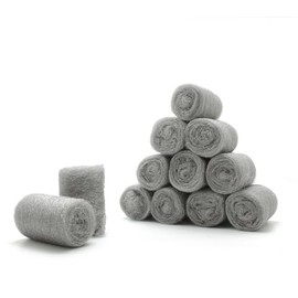 Very Fine Iron Straw Pad - For All Delicate Work on Metal & Wood - Cleans and Polishes Without Scratching