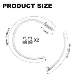 FENGRUI Car Brake Bleeding Kit,Reusable Motorcycle Tool Kit,Universal Brake Bleeder Clutch Bleeding Hose One Way Valve TubeBleeding Tool Kit for Car Motorbike Motorcycle（1 Pcs）