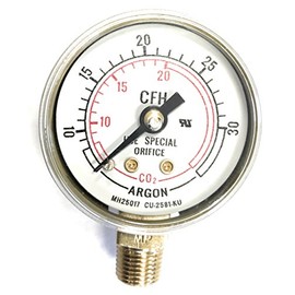 Victor 1424=0254 1 1/2" X 30 Cfh Ar/20cfh Co2 Gold Tint Boxe