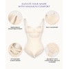 SHAPELLX Tummy Control Body Shaper Full Body Shaper Removable Straps