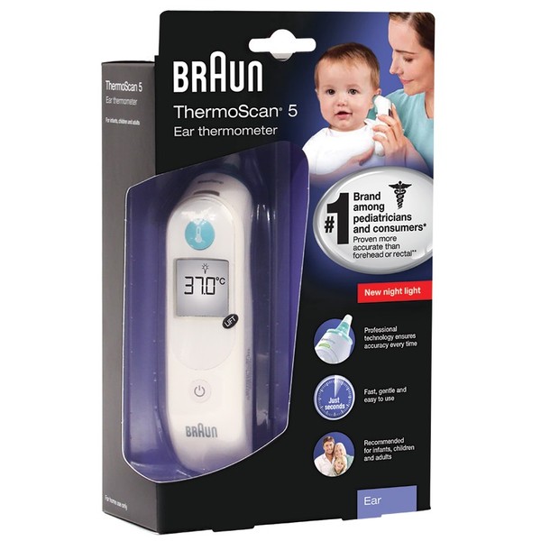 Braun ThermoScan 5 Ear Thermometer (IRT6030)