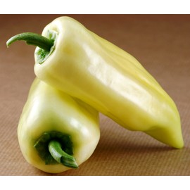 RAISE ME UP: Seeds Sweet Bell Pepper Show White and Red Non GMO Heirloom