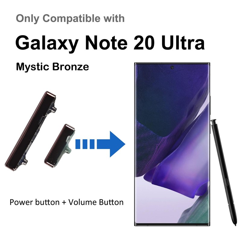 Power On Off Volume Button Key Replacement for Galaxy Note