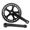 WEERAS Fixed Gear Bicycle Crank Single Speed 48T 130BCD 170mm