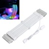 24 Pin RGB Power Extension Cable Kit ARGB 18AWG Silver