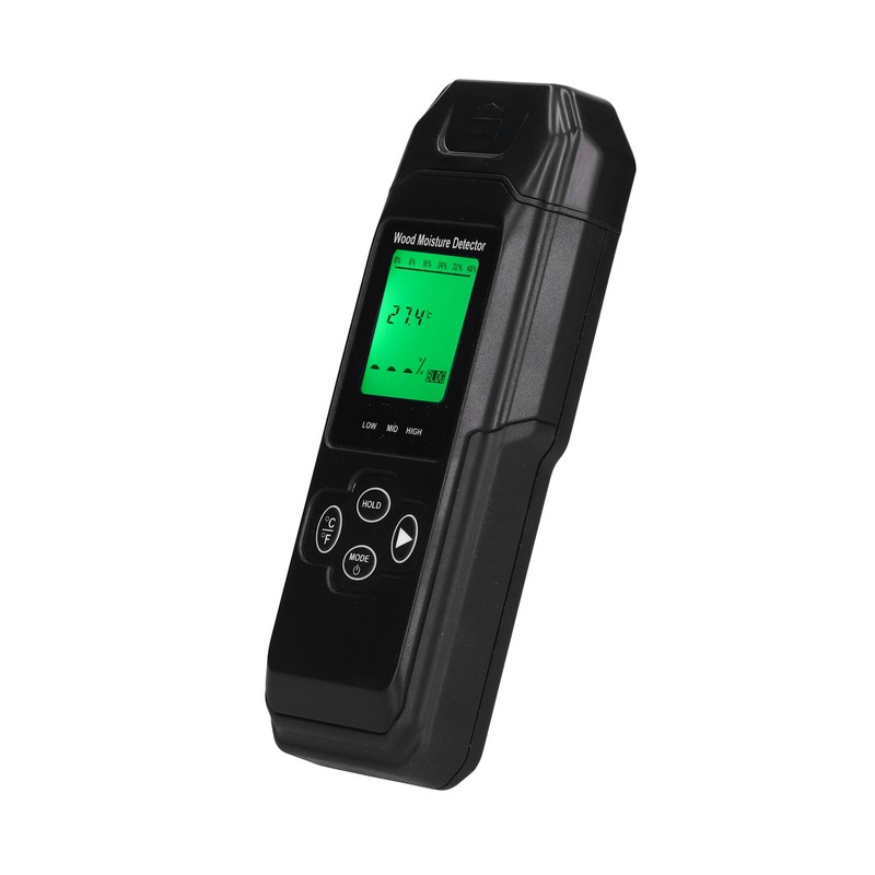 Wood Moisture Tester Building Materials Moisture Enviroment Temperature Detection with
