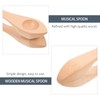 Vaguelly Wooden Musical Spoon Folk Percussion Natural Wood Sound Hand